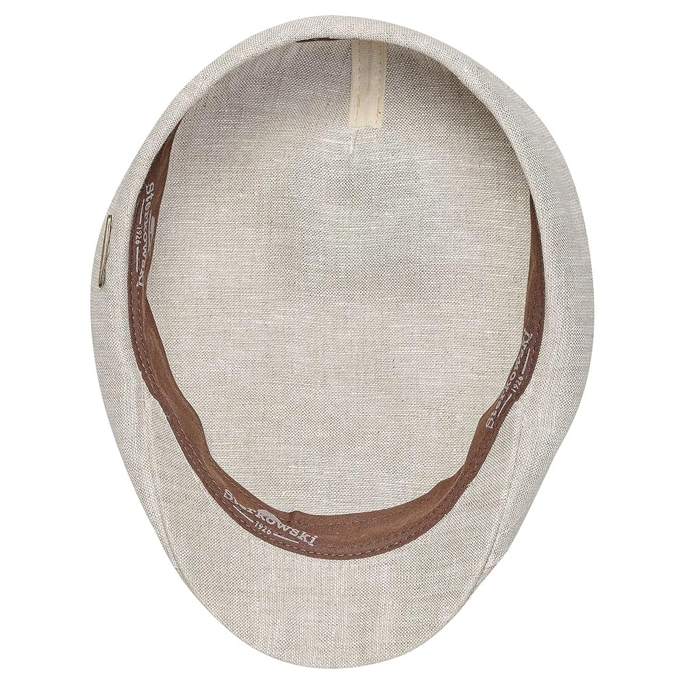 Sterkowski Model Gecko | 100% Linen Flat Cap for Men and